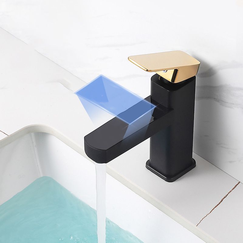 BowLift | Contemporary sink faucet Digital display Monochrome Low arch basin Bathroom sink