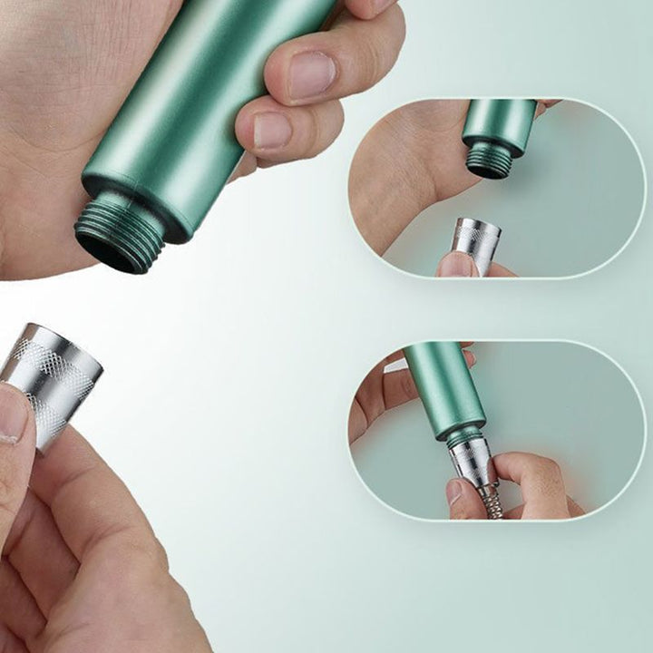 BowLift | Modern Shower Head for the Bathroom 2-Jet Massage Rain Shower Round Wall Mounted Shower Head