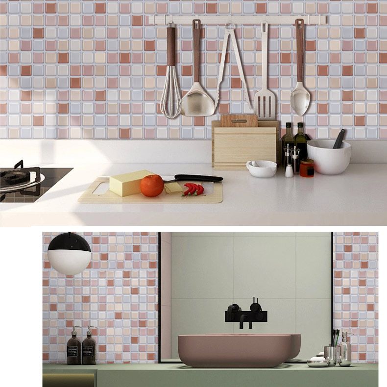 BowLift | PVC tile peel and stick tile kitchen waterproof mosaic backsplash wall tile