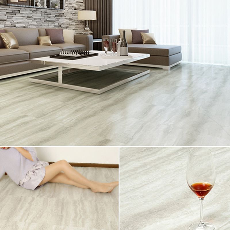 BowLift | Rectangular PVC Floor Covering Peel and Stick Matte Stone Look Vinyl Floor