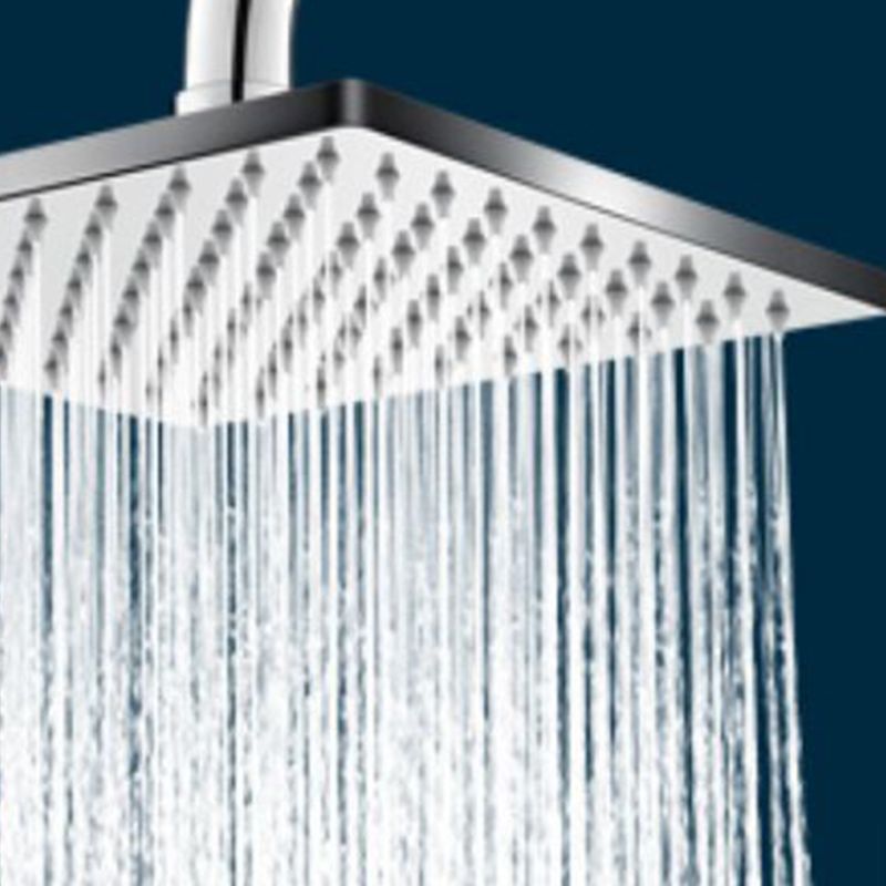 BowLift | Contemporary square shower head combination with hand shower