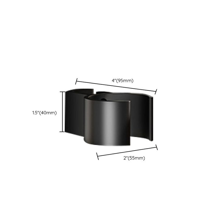 BowLift | Contemporary stainless steel bathroom accessories as a single piece or in a set in black and gold
