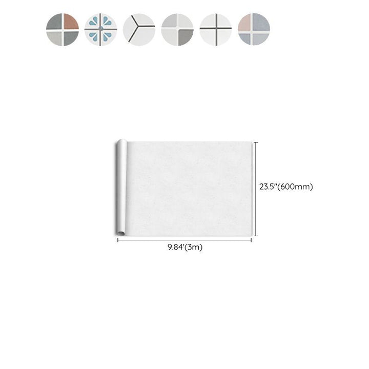 BowLift | Modern Peel & Stick PVC Tile Grid Pattern Self-Adhesive Wallpaper