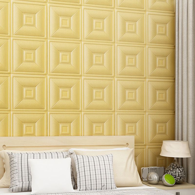 BowLift | Glam Style Foam Water-Resistant Wall Cladding Living Room 3D Embossing Wall Cladding