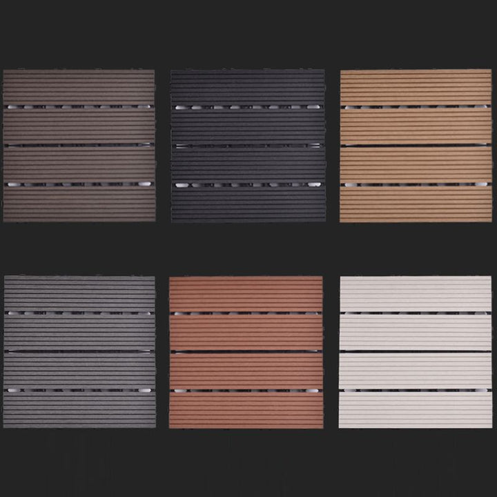 BowLift | Modern plastic wood laminate deck outdoors, mold-resistant laminate
