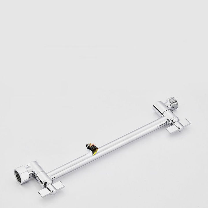 BowLift | Wall Mounted Adjustable Shower Head Modern Square Metal Shower Head