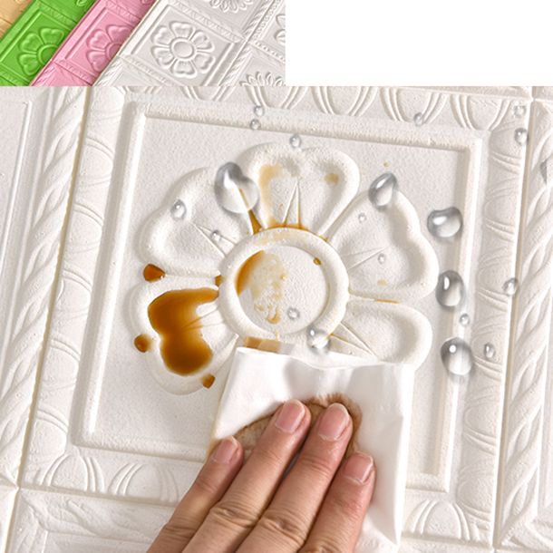 BowLift | Industrial 3D-Print Wall Shelf Bathroom Living Room Wall Panels Set of 10