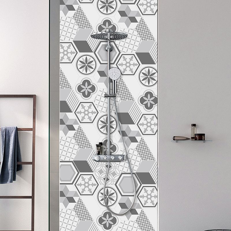BowLift | Plastic Mosaic Tile Wallpaper Hexagonal for Stick and Remove Back Wall Tile