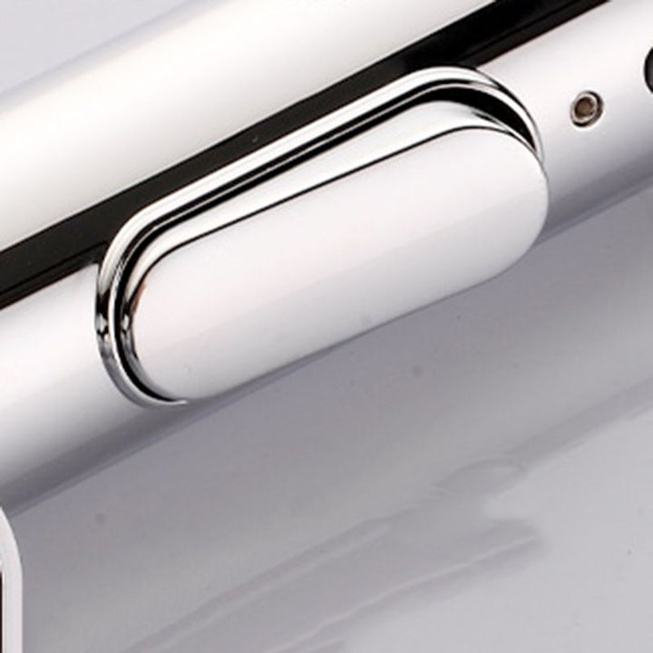 BowLift | Round contemporary bathroom faucet with lever handle and single hole installation