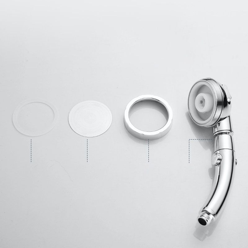 BowLift | Contemporary Shower Combination Hand Shower Plastic Wall Mount Round Shower Head Combination