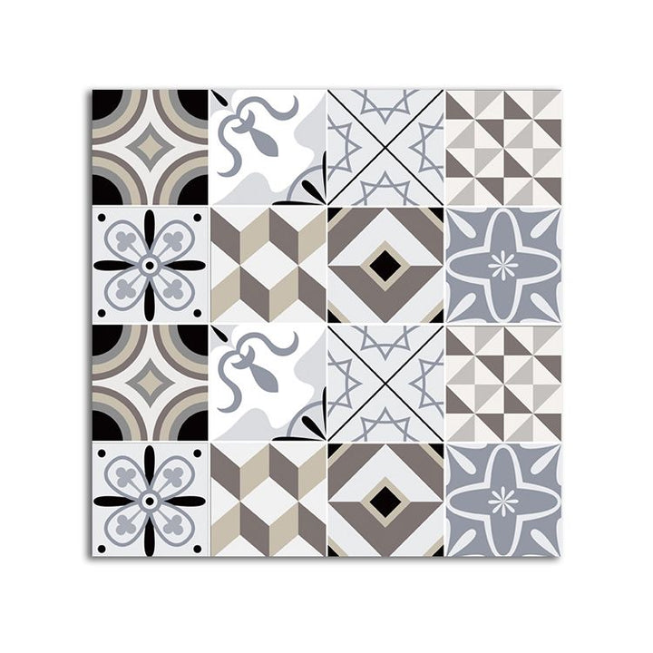 BowLift | Spanish Pattern Single Tile Mold Resistant Peel & Stick Tile for Splashback