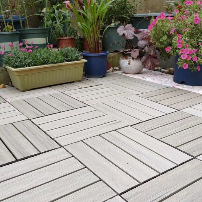 BowLift | Modern Floor Tiles Outdoor Waterproof Rectangular Wood Decking