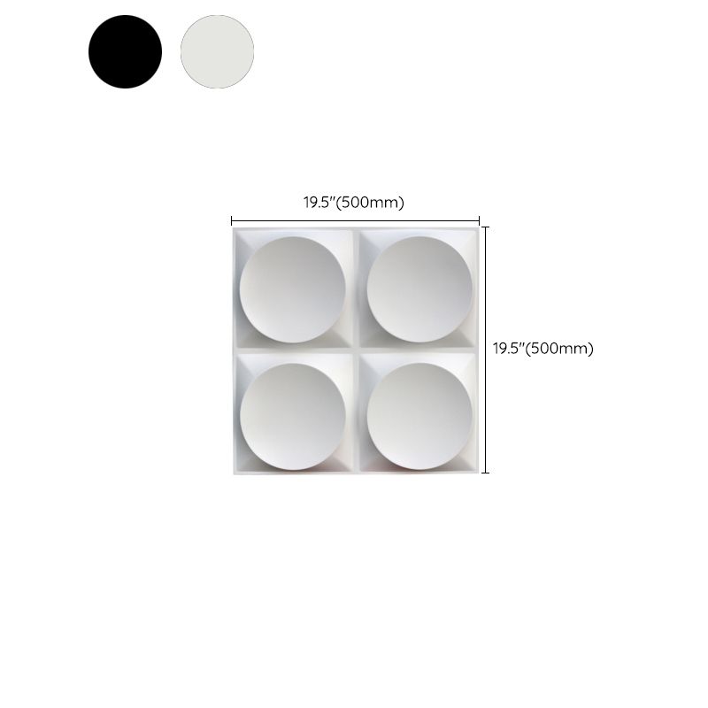 BowLift | Modern Style PVC Wall Panel Living Room Peel and Stick Wall Covering 3D Wall Covering