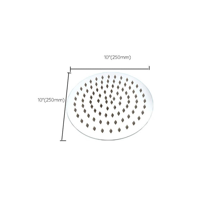BowLift | Large Shower Head 304 Stainless Steel Standard Spray Pattern Fixed Shower Head