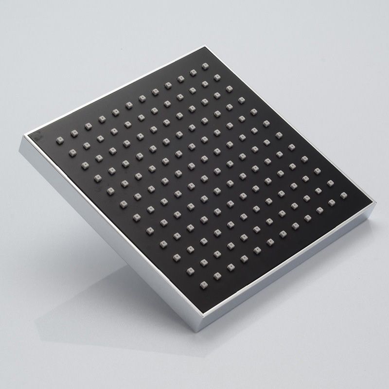 BowLift | Modern square solid shower head with shower arm wall-mounted shower head made of stainless steel