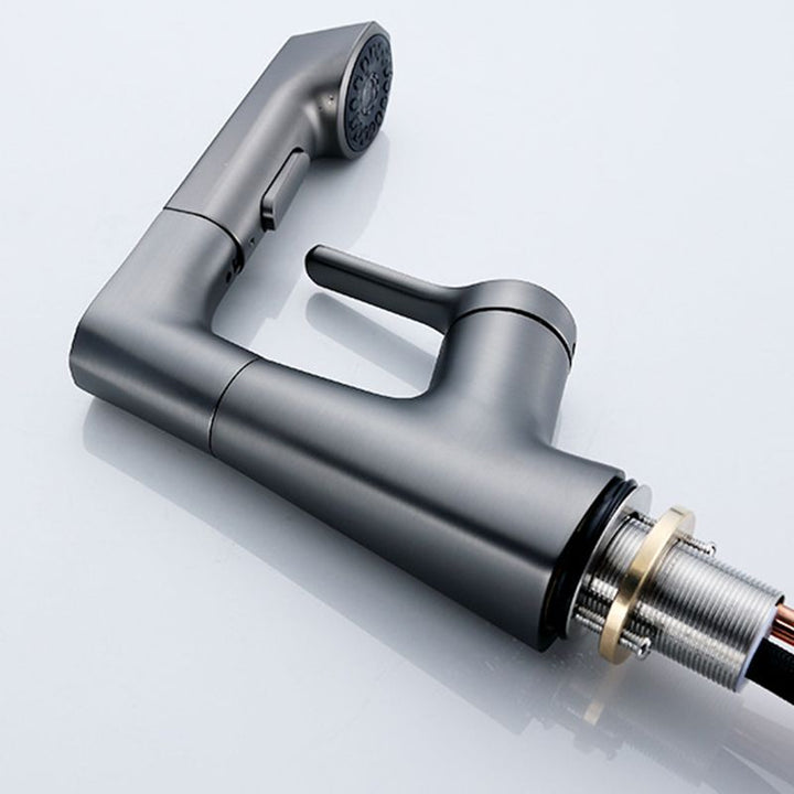 BowLift | Modern Faucet Solid Copper Centerset Bathroom Faucet