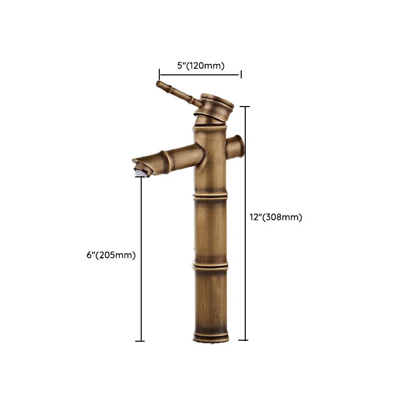 BowLift | Brass Country Basin Tap Single Hole Sink Faucet for Bathroom