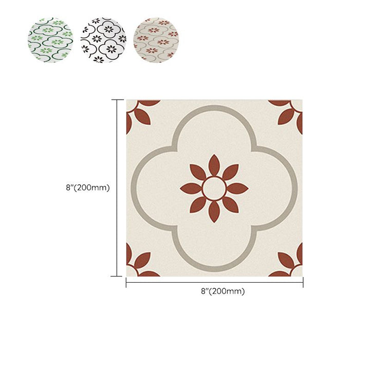 BowLift | Square Peel and Stick Back Wall Plastic Single Tile Wallpaper with Non-Slip Surface
