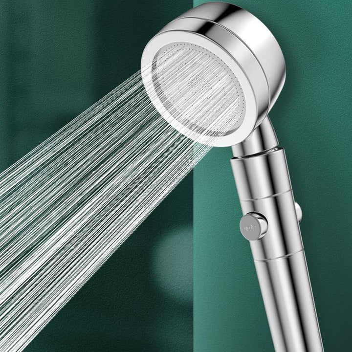 BowLift | Modern Showerhead Combination Double Showerhead Polished Stainless Steel Wall Mounted Showerhead