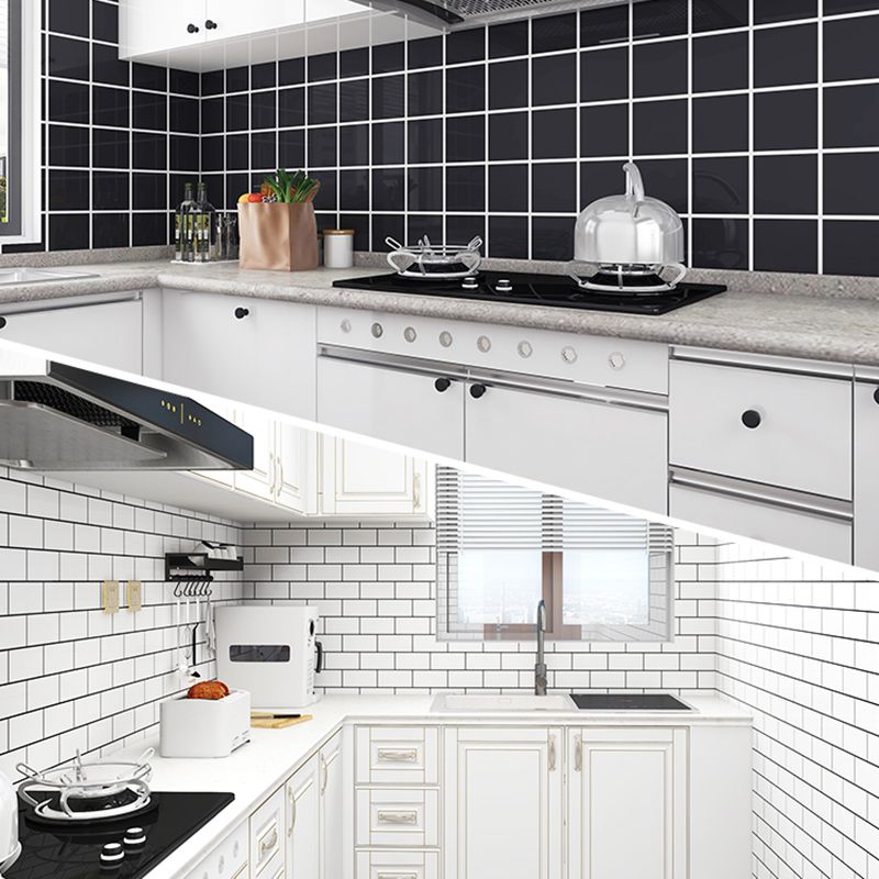 BowLift | Individual Tile Peel and Stick Backsplash Contemporary Kitchen Paper
