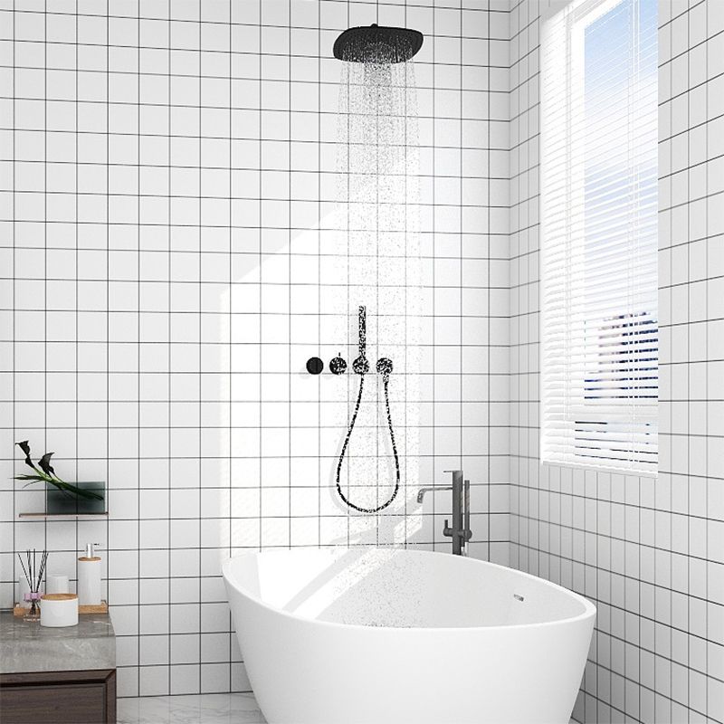 BowLift | Modern Mosaic Tile Waterproof Smooth Peel and Stick Backsplash Tile for the Bathroom