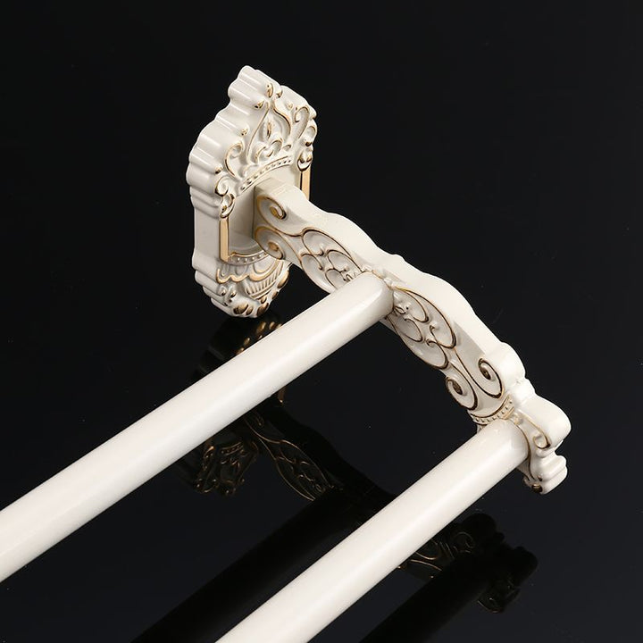 BowLift | Traditional Metal Bathroom Accessory Hardware Set with Paper Holder