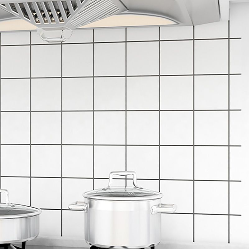 BowLift | Modern Tile Peel & Stick PVC Grid Pattern Self-Adhesive Wallpaper