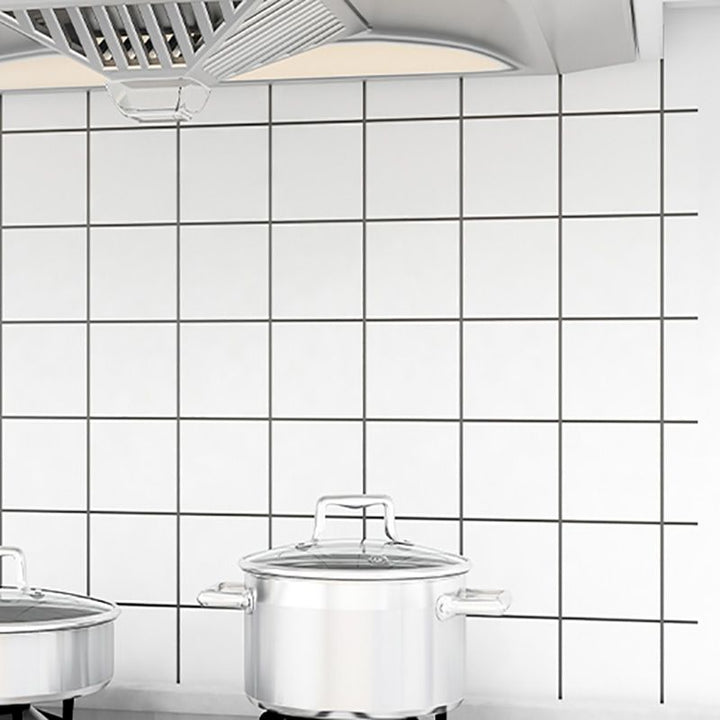 BowLift | Modern Tile Peel & Stick PVC Grid Pattern Self-Adhesive Wallpaper