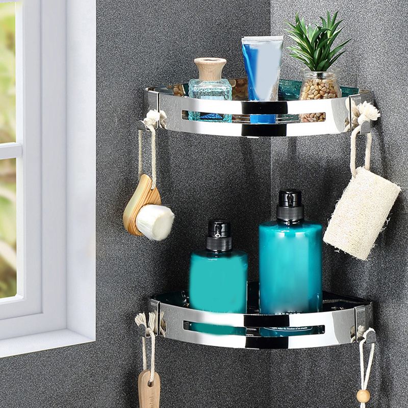 BowLift | Classic Polished Chrome Bathroom Accessory Set Towel Holder/Paper Holder/Robe Hooks Included