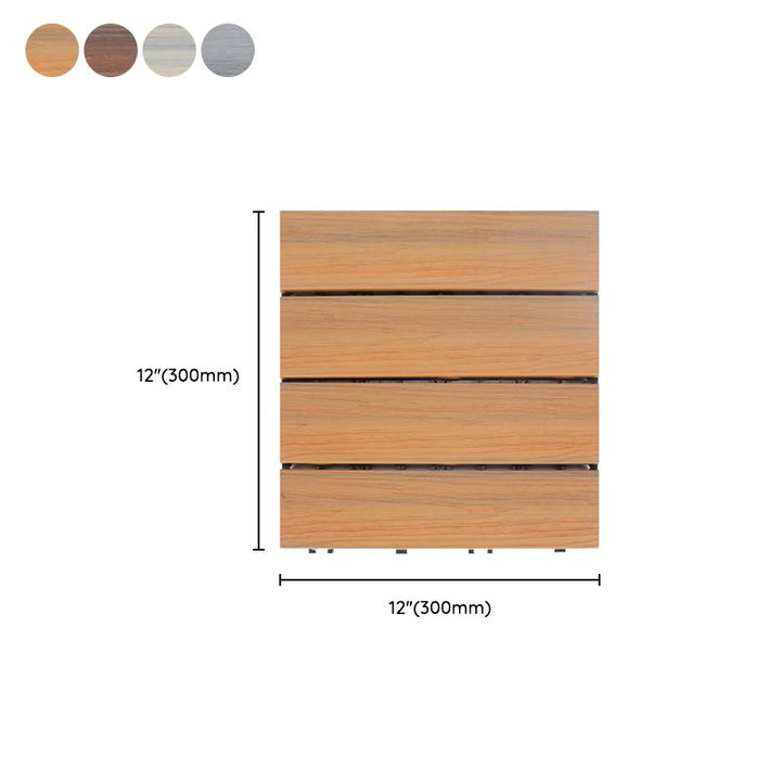 BowLift | Deck Plank Loose Lay Wood Floor Tiles Garden Outdoor Flooring
