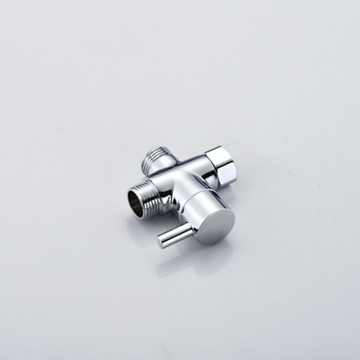 BowLift | Home Round Dual Shower Heads Modern Style Wall Mounted Metal Dual Shower