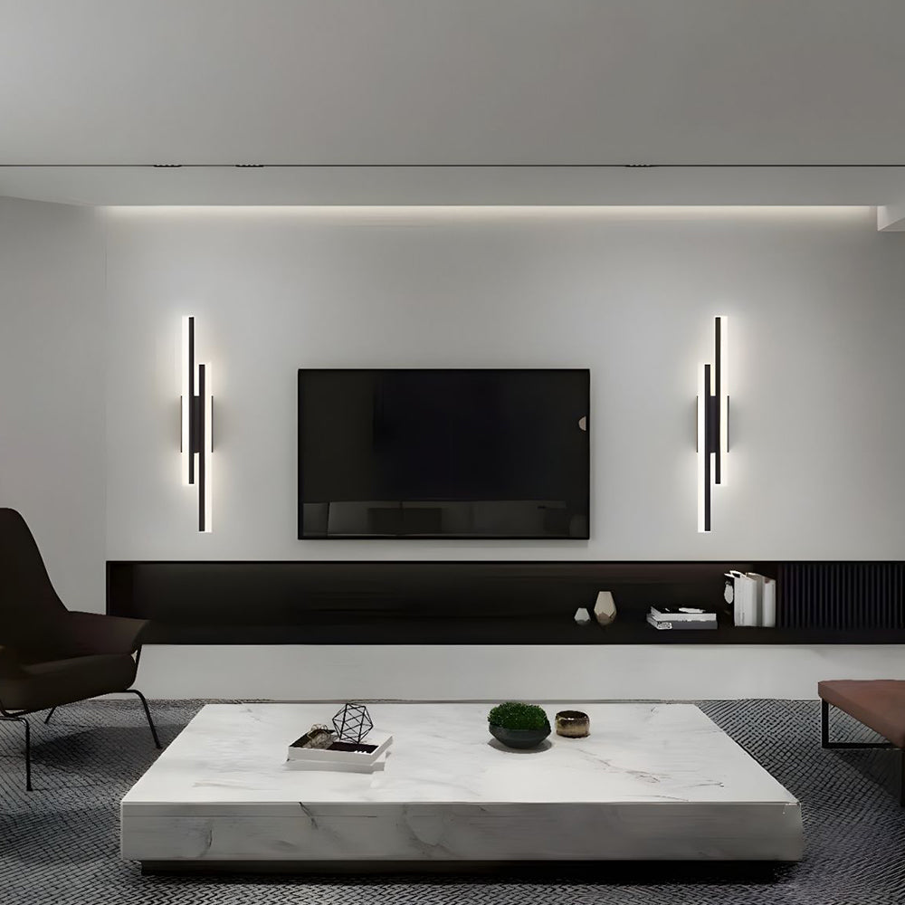 BowLift | LED Wall Light Acrylic Metal Wall Sconce Lighting Fixture
