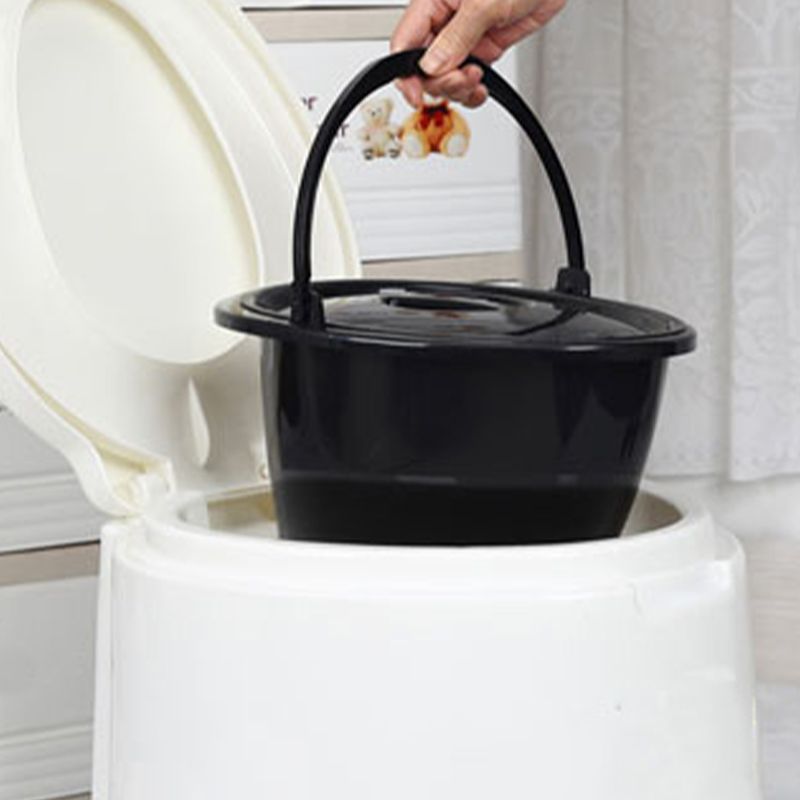 BowLift | Contemporary Plastic Urinal Stand Toilet with Seat for the Bathroom