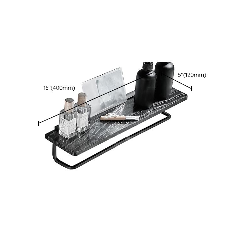 BowLift | Metal and marble bathroom accessories as a single piece or as a set in black