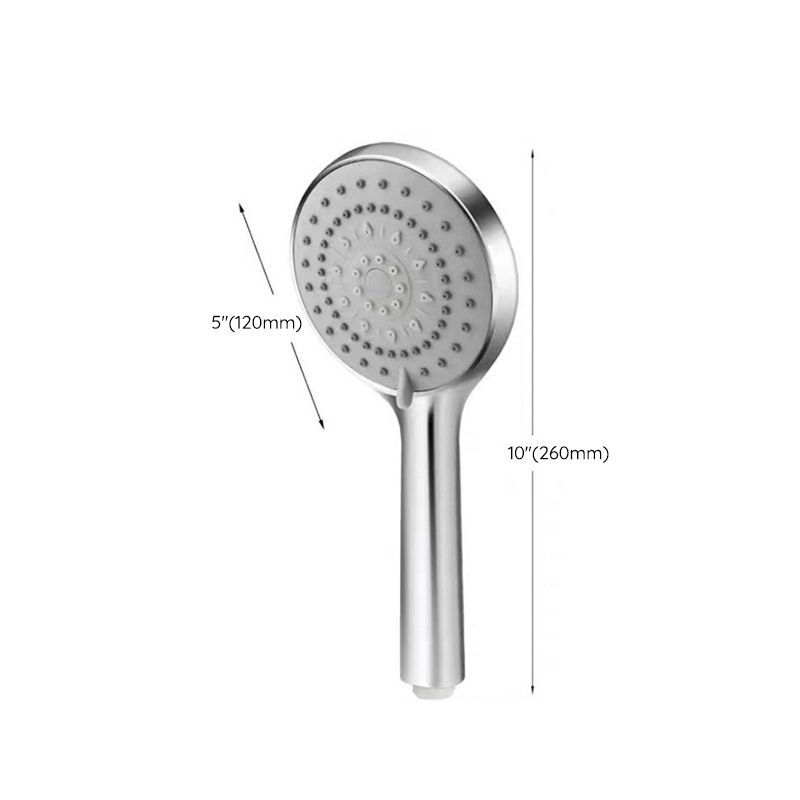 BowLift | Modern Adjustable Handheld Showerhead Chrome Round Handheld Showerhead