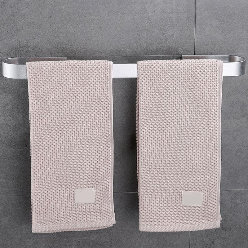 BowLift | Contemporary 2-piece bathroom accessory set aluminum stainless steel towel bar