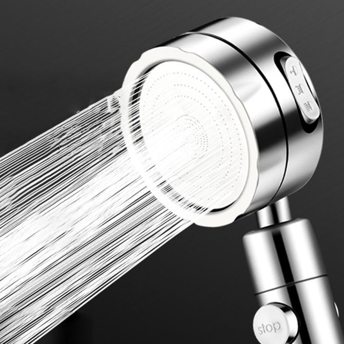 BowLift | Adjustable Water Flow Showerhead Solid Color 3 Settings Round Handheld Shower