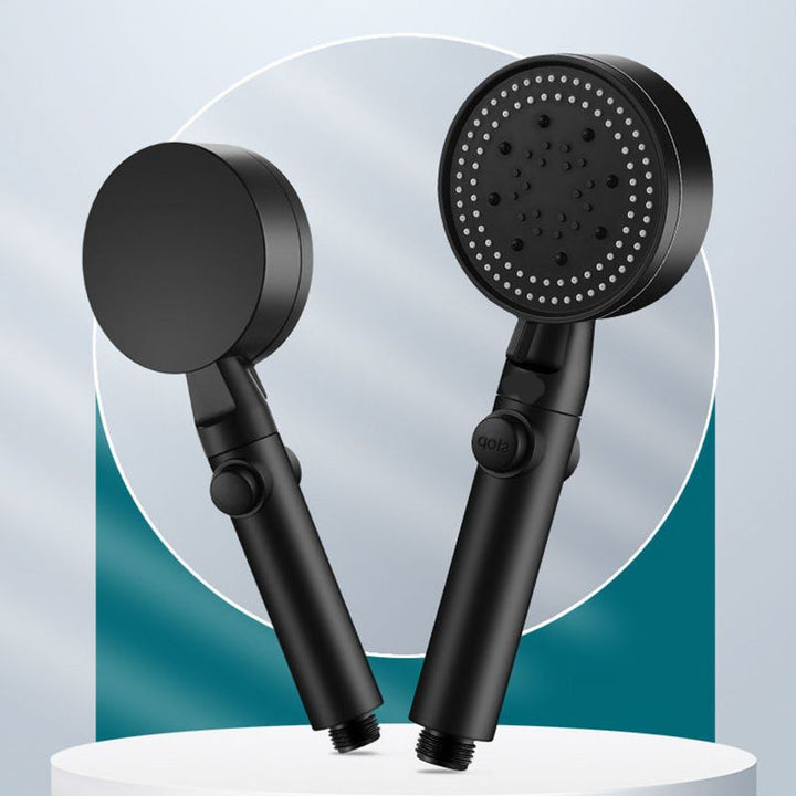 BowLift | Plastic Showerhead Modern Bathroom Showerhead with Adjustable Spray Pattern