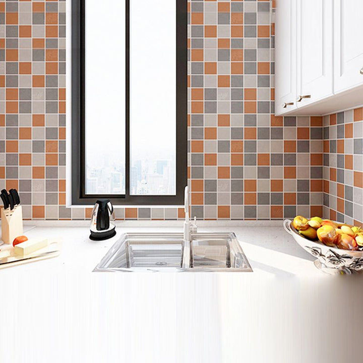 BowLift | Waterproof Mosaic Tile Smooth Peel and Stick Back Wall Tile for Kitchen Backsplash