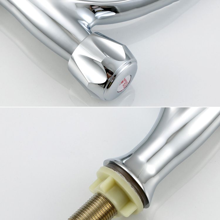 BowLift | Modern Vessel Faucet Stainless Steel Low Arc Sink Faucet
