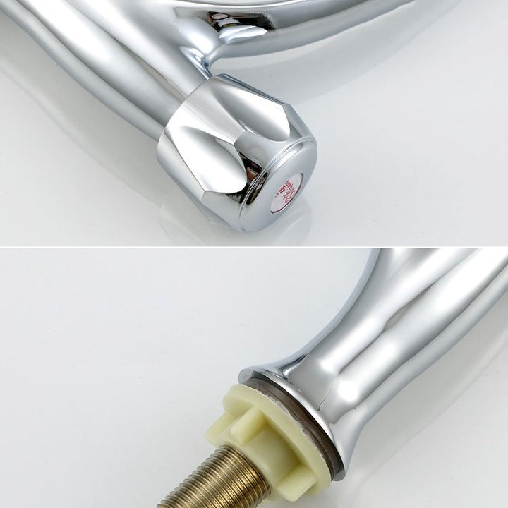 BowLift | Modern Vessel Faucet Stainless Steel Low Arc Sink Faucet