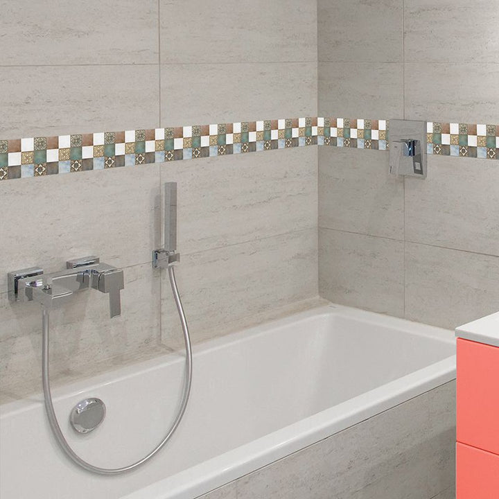 BowLift | Modern Back Wall Tile Smooth Self-Adhesive Wall Tile for the Bathroom