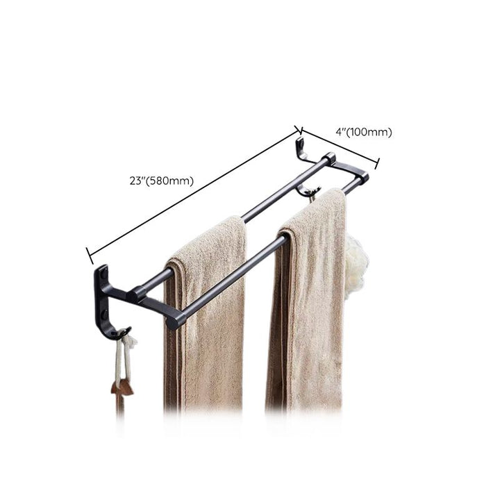 BowLift | Modern Bathroom Accessory Set Black Soap Dish Bath Shelf Bathroom Set