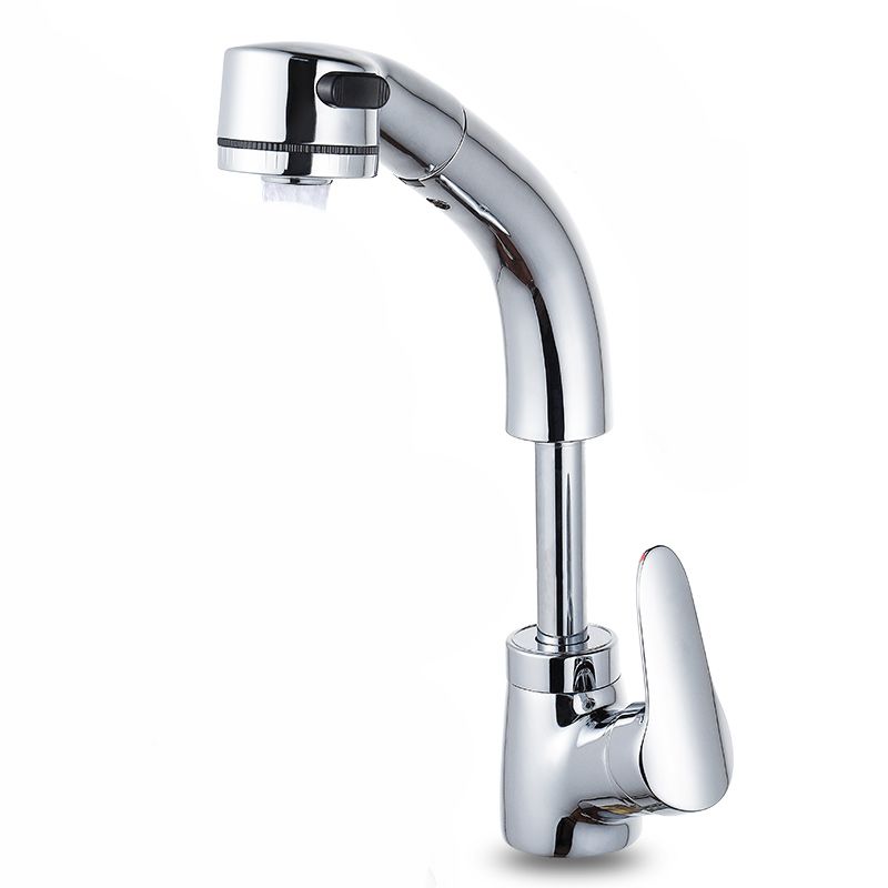 BowLift | Modern Simple Vessel Sink Faucet High Arc Bathroom Sink Faucet