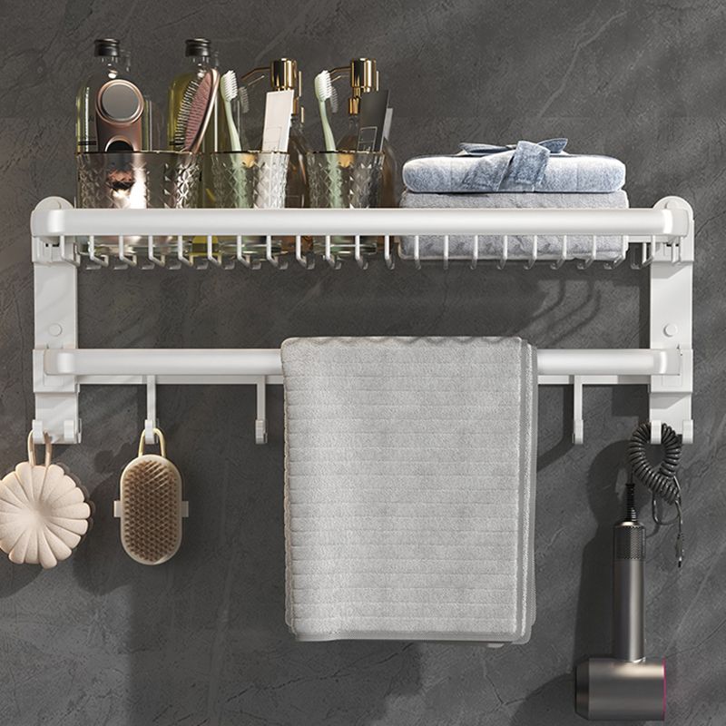 BowLift | Modern Bathroom Accessory Set White Paper Holder Bathroom Shelf Bathroom Fittings Set