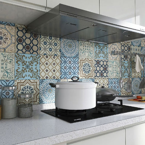 BowLift | Modern Multicolor Peel/Stick Back Wall Tile PVC Peel and Stick Back Wall Tile