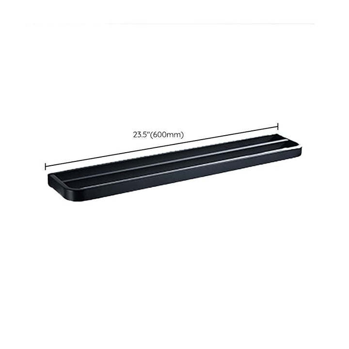 BowLift | Modern Bathroom Hardware Set Bathroom Shelf Towel Bar Black Bathroom Hardware Set