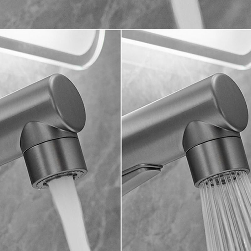 BowLift | Modern Center Set Faucet Copper Center Set Vanity Faucet for Bathroom