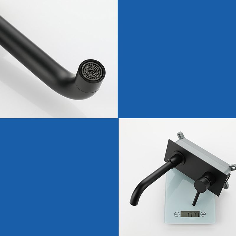 BowLift | Glam Style Faucet Single Handle Wall Mounted Faucet for Bathroom