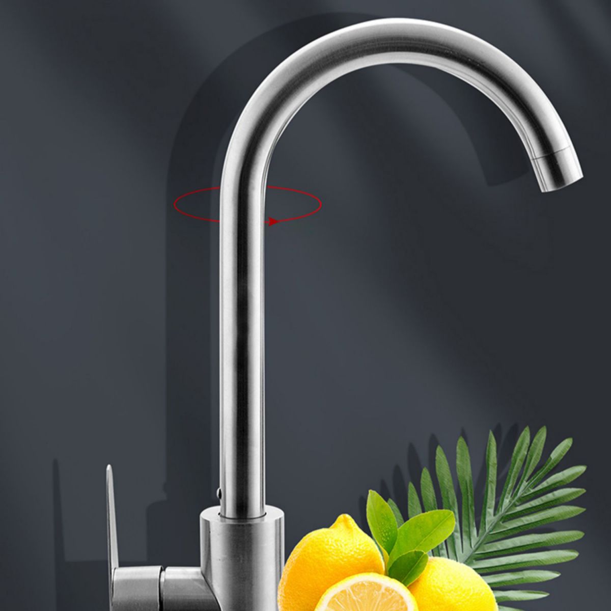 BowLift | Modern Bar Prep Mirror Stainless Steel with Faucet Workstation Rack